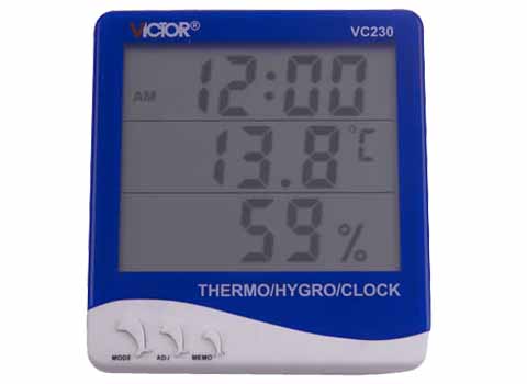 VC230家用温湿度表