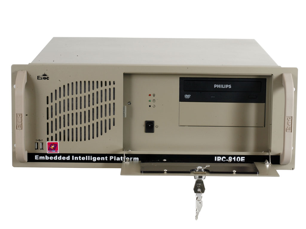研华工控整机 IPC-610MB-30HCEA763VG3.0G1G80G网卡CD-R