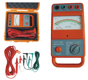 KD2676系列指针绝缘电阻表 带计时功能的兆欧表 10000V摇表