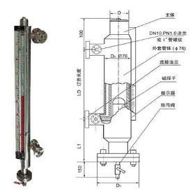 UHZ-58/S 防霜型磁浮子液位計 UHZ-58/S