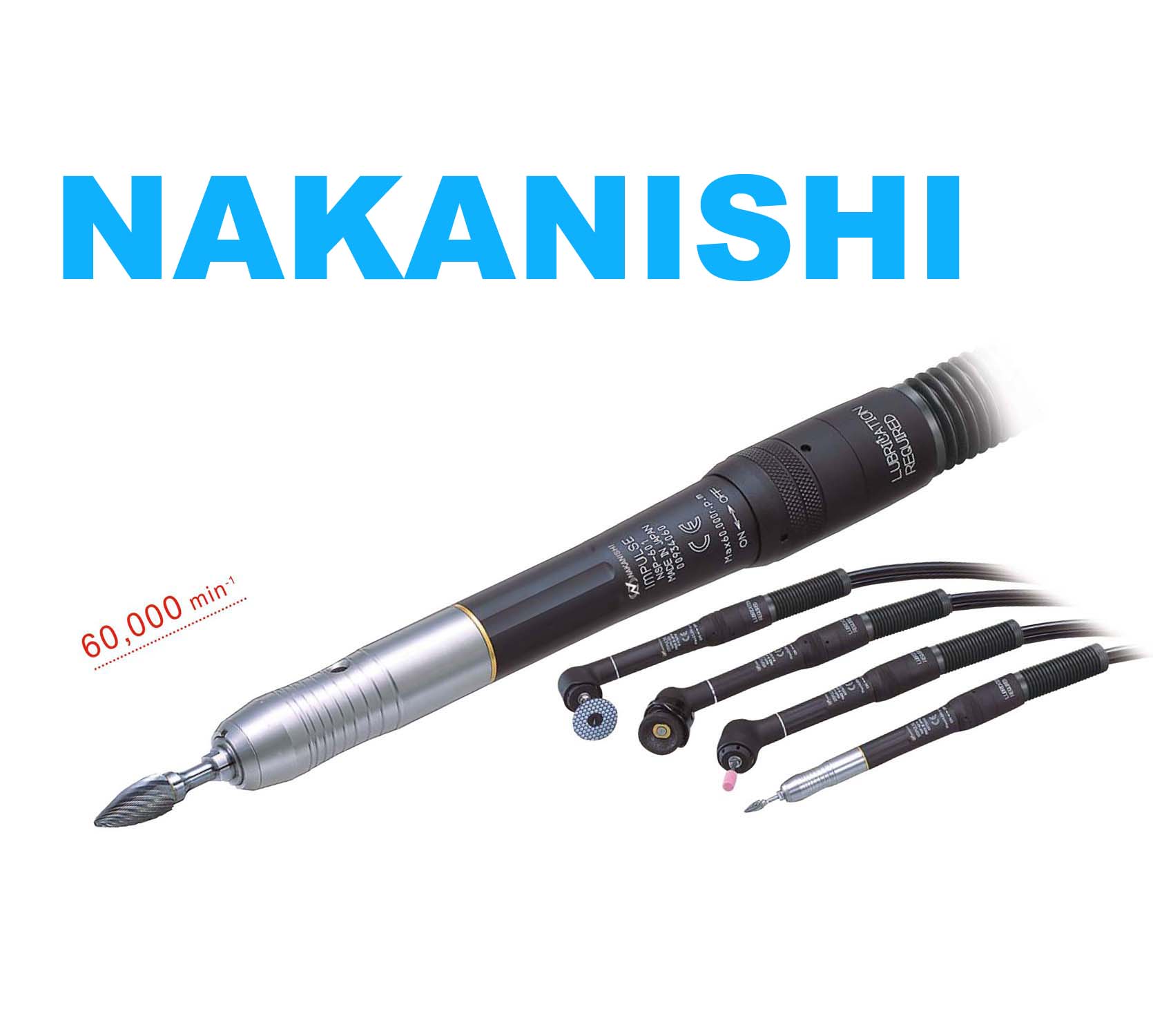 日本NAKANISHI高速主轴气动研磨电动研磨