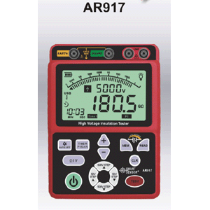 高壓絕緣電阻測試儀AR-917高壓兆歐表香港?，擜R917歐姆表