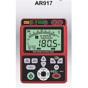 高壓絕緣電阻測試儀AR-917高壓兆歐表香港?，擜R917歐姆表