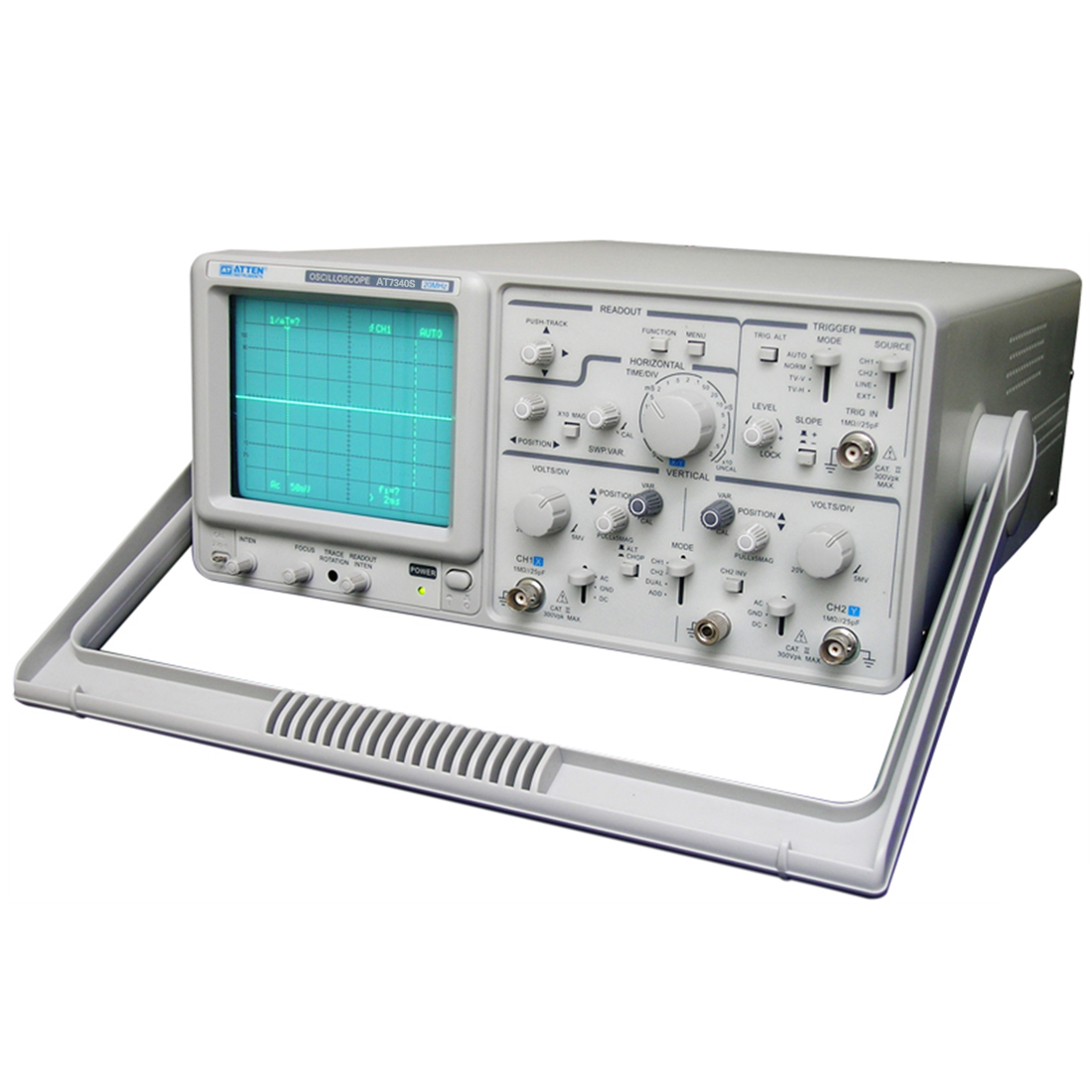 AT7340S双通道模拟示波器/40M双踪模拟示波器