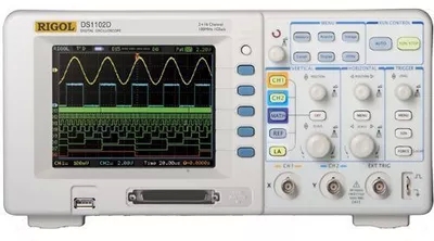 DS1102D 100M 普源经济混合型数字示波器和16通道逻辑分析仪