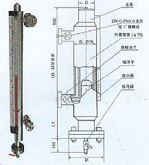 磁浮子液位計