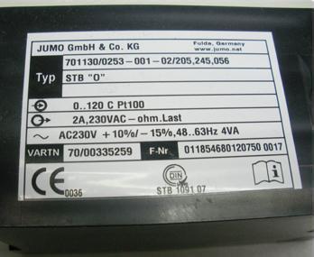 温度控制器JUMO 700201LKR96