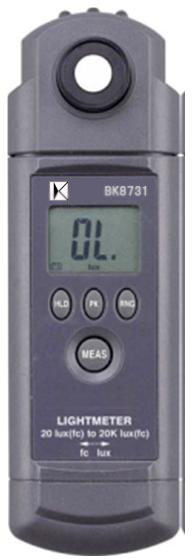 照度计BK8731 光度计 亮度计 照度表 数位式照度计 数字式高度仪