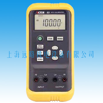 VICTOR03熱電阻校驗(yàn)儀