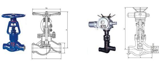 高溫高壓焊接閘閥