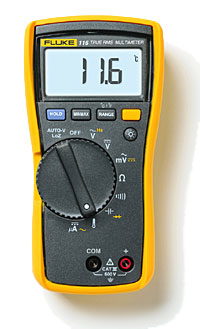 Fluke 116C 溫度及微安電流測(cè)量HVAC萬用表