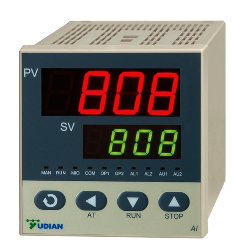 厦门宇电AI-808型温控仪调节仪数显仪表二次仪表温控器