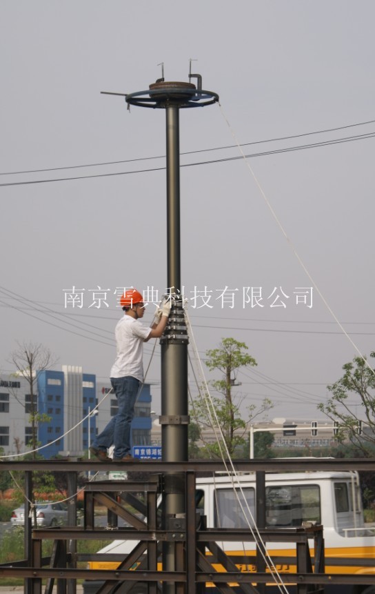 天線自動升降桿