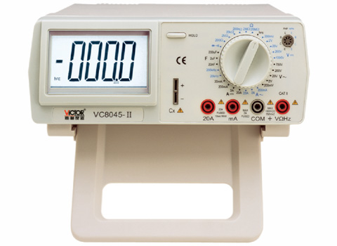 VC8045II胜利台式万用表VC8045-II台式数字多用表VC8045 II