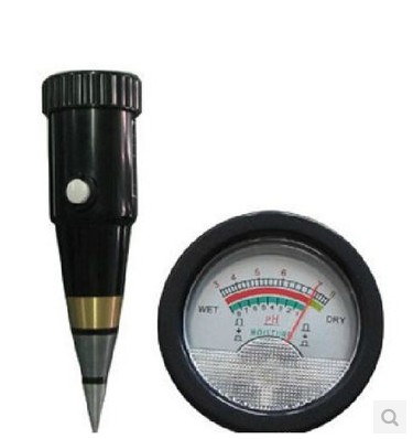 土壤PH计 酸碱测试仪 土壤水份测湿仪 深层PH值测量仪 酸度计