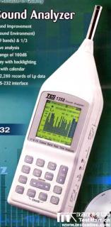 噪音计声级计即时音频分析仪 TES-1358 (RS-232)