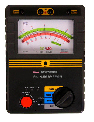 ZD2550系列指針式電動兆歐表生產(chǎn)廠家價(jià)格