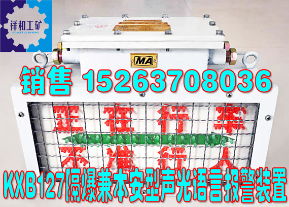 KXB127隔爆兼本安型聲光語言報(bào)警裝置聲光語言報(bào)警裝置彎道報(bào)警器