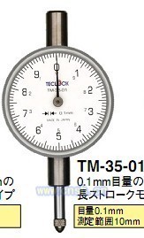 日本得乐TECLOCK指针式量表TM-35-01
