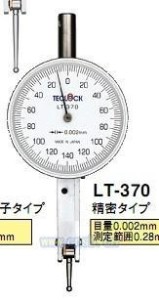 日本得乐(TECLOCK)杠杆千分表LT-370