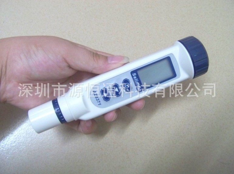 台湾衡欣AZ8371笔型电导率计AZ-8371笔式盐度计原装现货