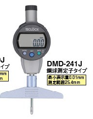 日本得乐TECLOCK数显深度计DMD-241J