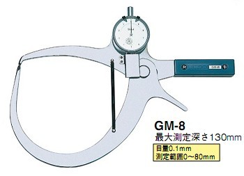 外径卡规|日本得乐TECLOCK外径卡规GM-8
