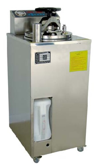 YXQ-LS-100G立式压力蒸汽灭菌器成都高压灭菌器价格