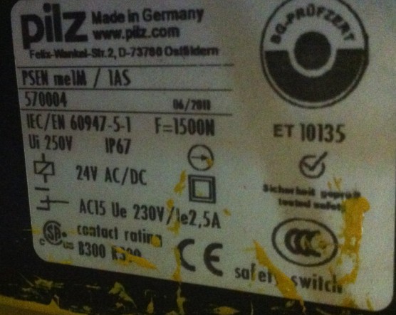 570004-德國皮爾茲PILZ繼電器