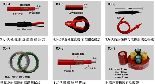 耐高壓線及高壓測試附件