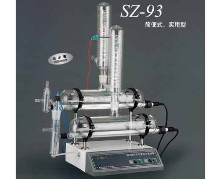 自动双重纯水蒸馏器(石英管加热式)
