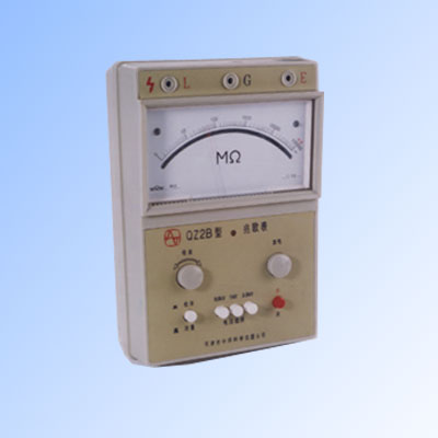 指針式兆歐表(500V1000V2500V/0~100000MΩ)  xp67QZ2B