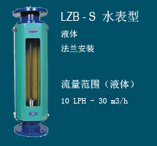 LZB-S水表型玻璃轉(zhuǎn)子流量計