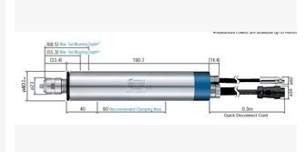 BMS-4020电动主轴马条形钻轴