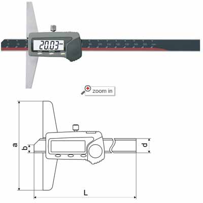 数显深度尺