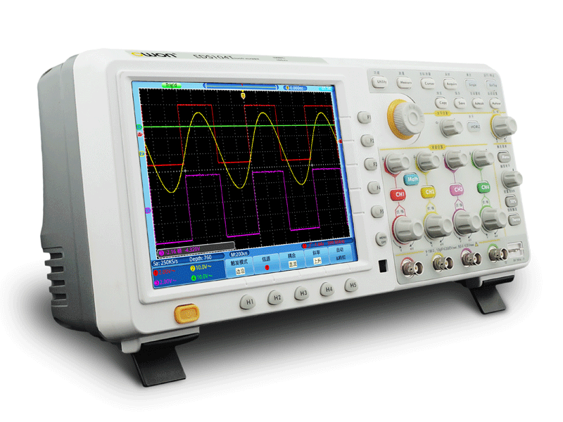 欧万触控数字示波器EDS104-T 4通道1G