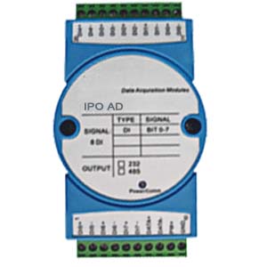 深圳廠家供應(yīng)8路0-正負10v4-20ma轉(zhuǎn)rs232數(shù)據(jù)采集模塊