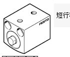德國FESTO短行程氣缸AEVC-16-5-I-P-Ac
