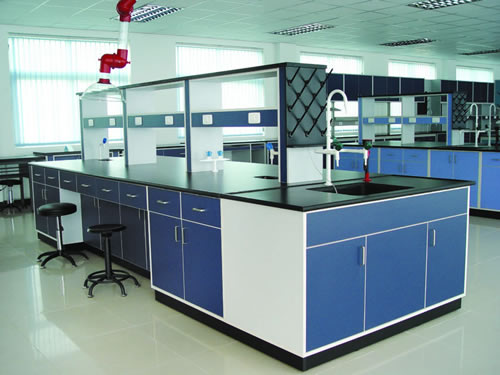 供应实验室家具 中央实验台 耐腐蚀 防水 耐高温 可定制