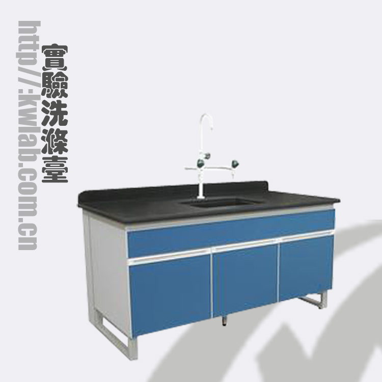 广东实验台批发定制 钢木洗涤台洗手池 实验室家具厂家直销