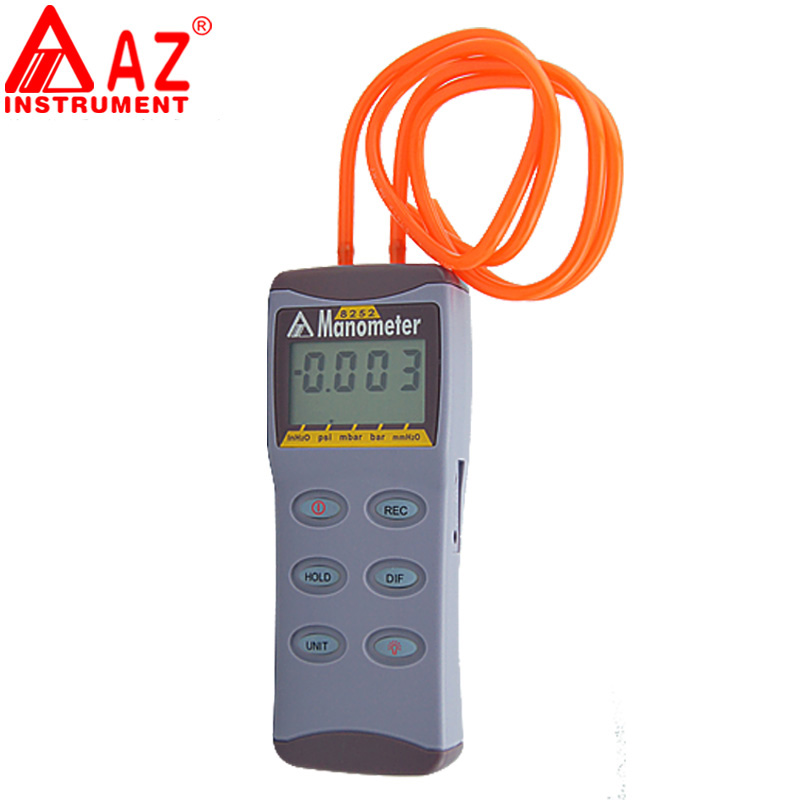 衡欣 AZ8252数字式压力计 精密电子压差表 数字微压差计 压力表