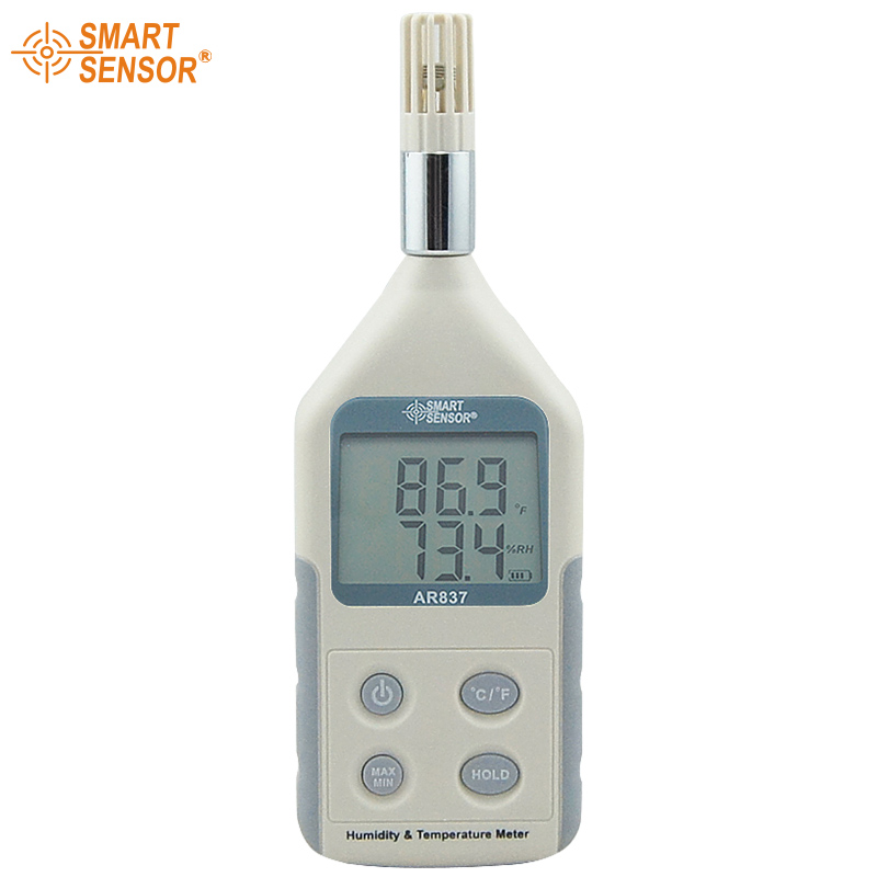 希玛 AR837高精度数显温湿度计 工业数字湿度仪 空气温湿度检测仪 可同时测量 温度和湿度！