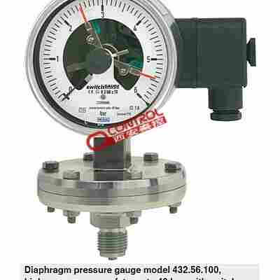 432.36+821 德国wika膜片式压力表 带开关电接点压力表 德国wika原装压力表