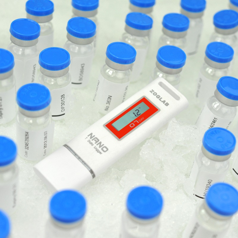 佐格NANO疫苗温度记录仪冷藏医药冷链运输温度自动记录仪