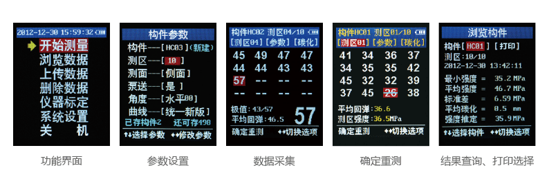 一體式數(shù)顯回彈儀