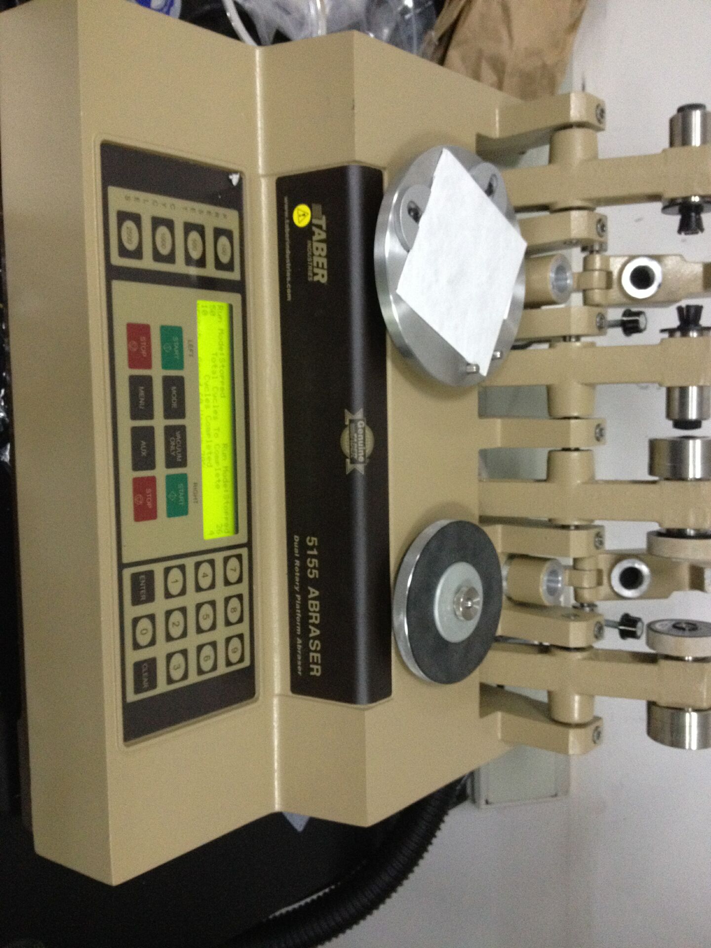 Taber5900触摸屏磨耗磨损试验机
