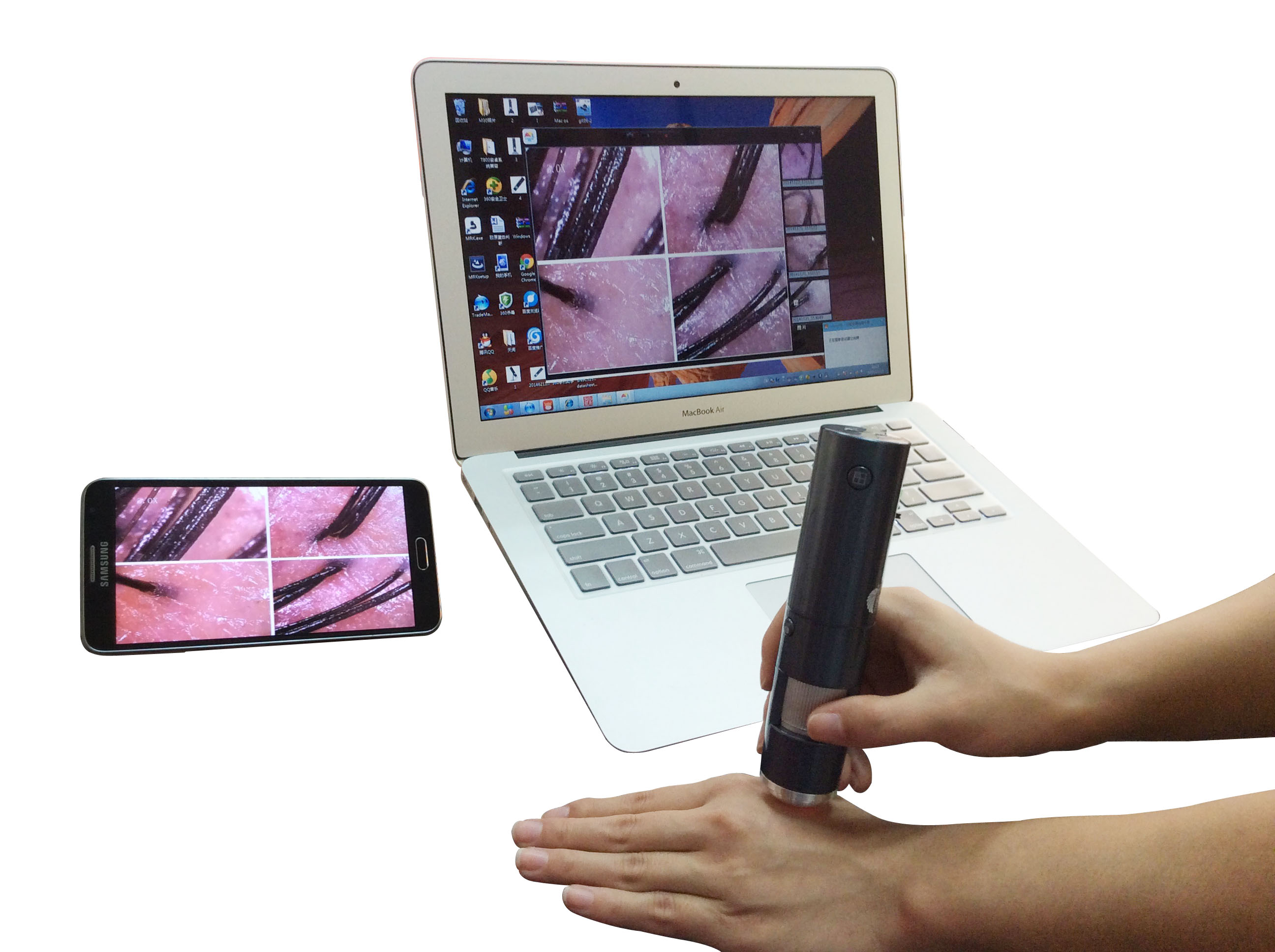 体式显微镜工业显微镜工具显微镜数码显微镜数码放大镜wifi显微镜无线接手机平板电脑支持安卓苹果系统