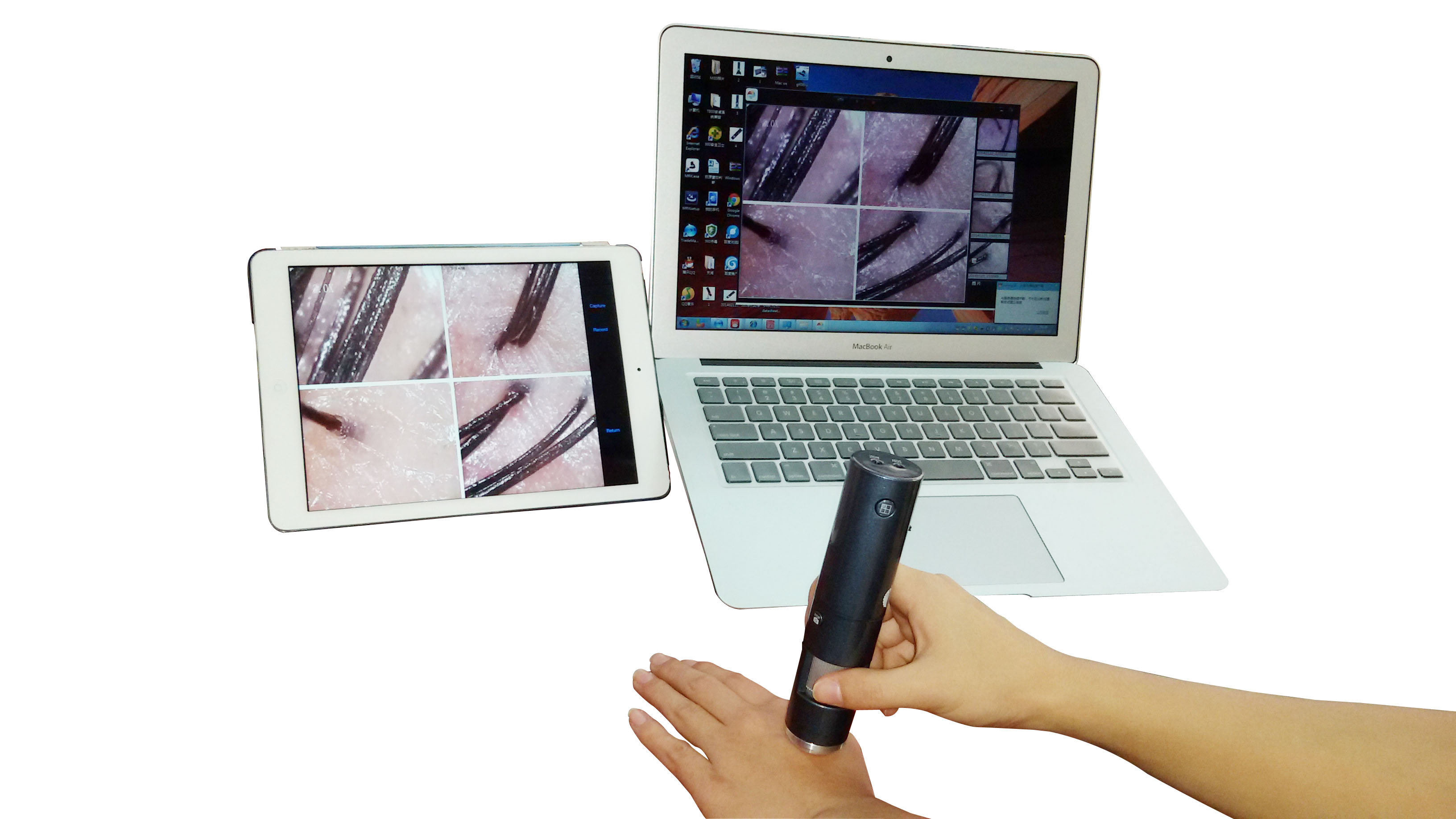 体式显微镜工业显微镜工具显微镜数码显微镜数码放大镜wifi显微镜无线接手机平板电脑支持安卓苹果系统