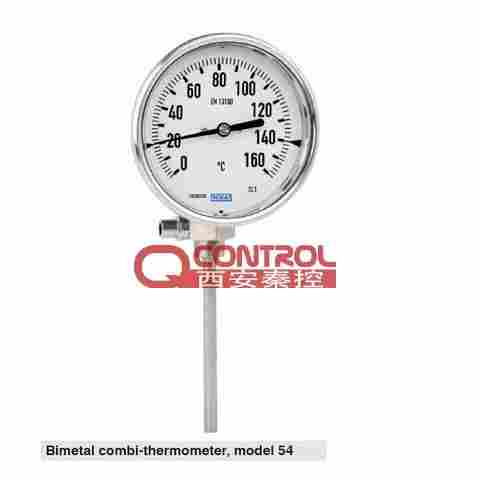 S5550.100万向型WIKA威卡不锈钢表盘温度计参数