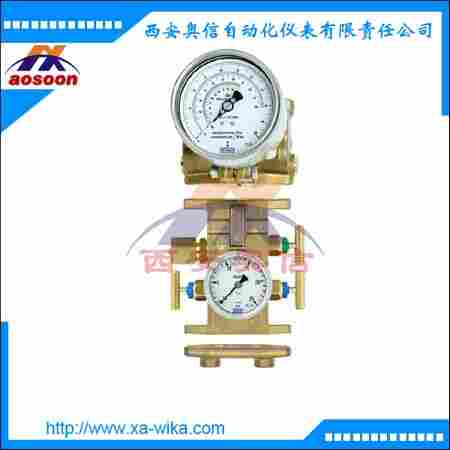 wika差压表712.15.100黄铜压差表 威卡wika网站压力表批发